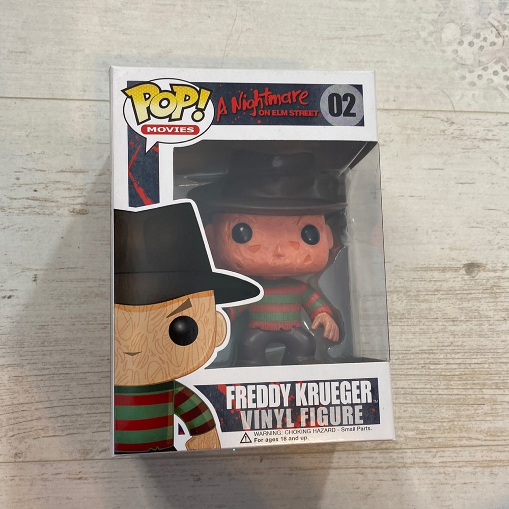 Funko Pop Freddy Krueger #02 A Nightmare On Elm Street Figure